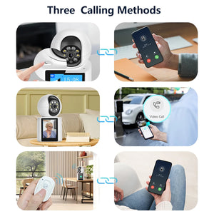 3MP Wireless Security Protection WIFI Video Call Camera Baby Monitor