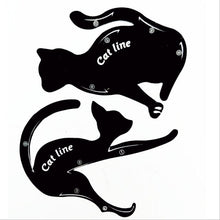 2pcs Stencil Cat Line Eyeliner Stamps