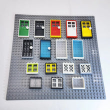 MOC House Doors & Windows Building Blocks