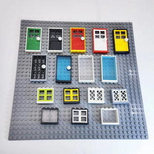 MOC House Doors & Windows Building Blocks