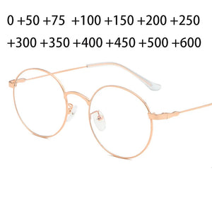 Round Magnifier Reading Glasses