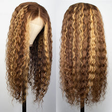 Wavy Brazilian Highlighted Wigs