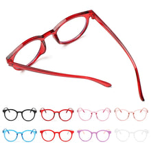 Round Anti-blue Light Eyeglasses Ultra Light Frame