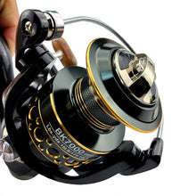 Wooden Handshake Spinning Fishing Reel