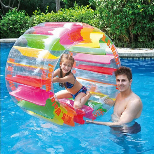 Inflatable Water Wheel Swimming Pool Float