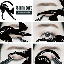 2pcs Stencil Cat Line Eyeliner Stamps
