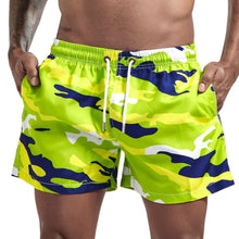 Camouflage Print Swim Shorts