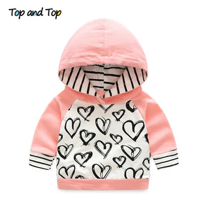 Cute Infant Hooded Sweatshirt & Pants Set