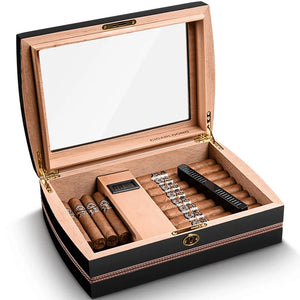 Cigar Two-part Large Capacity Cigar Humidor