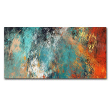 Large Size Abstract Colorful Cloud Canvas No Frame