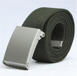 Canvas Tactical Adjustable Belt