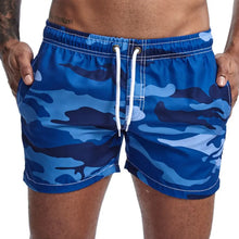 Camouflage Print Swim Shorts