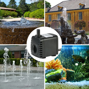 600L/H 8W Water Pump Submersible Pump For Aquarium