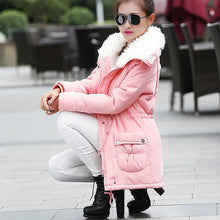 Thick Hooded Long Slim Fit Padded Coat