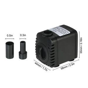 600L/H 8W Water Pump Submersible Pump For Aquarium