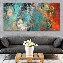 Large Size Abstract Colorful Cloud Canvas No Frame