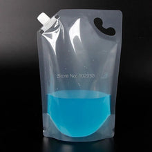 100pcs/lot Stand-up Plastic Drink Packaging