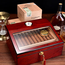 CIGARLOONG Cedar Wood Cigar Humidor