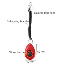 Dog Training Clicker Adjustable Wrist Strap