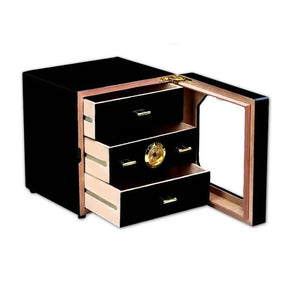 Cedar Wood Cigar Humidor Storage Box
