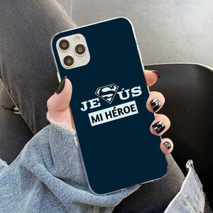 Jesus Print Cover for iPhone