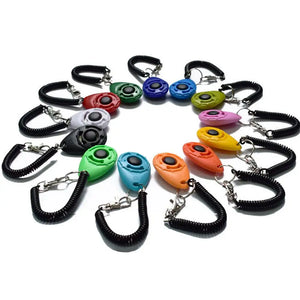 Dog Training Clicker Adjustable Wrist Strap