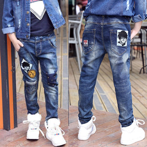 Classic Casual Straight Leg Jeans