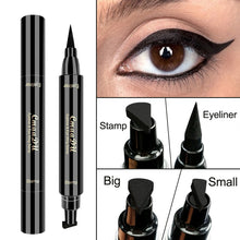 Big Seal Stamp Liquid Eyeliner Fast Drying Double Ended Eyeliner Pen