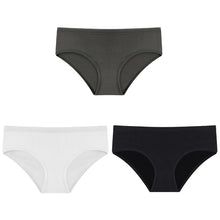 Cotton Solid Color Low-Rise Briefs