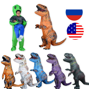 Inflatable Adult T-REX Dinosaur Costume