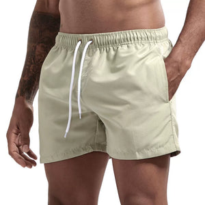 Jockmail Solid Color Smooth Shorts with Pockets