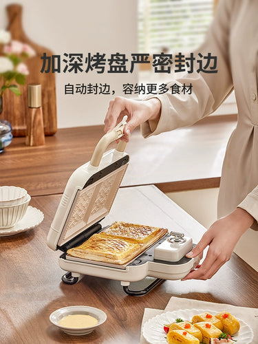 Double-Plate Timing Light Food Machine Small Sandwich