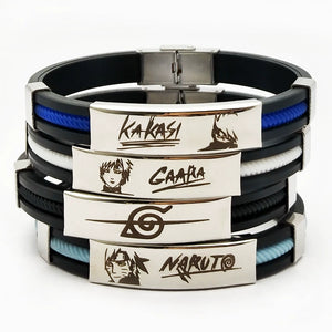 Naruto Uzumaki Daisy Fields Wristband Bracelet