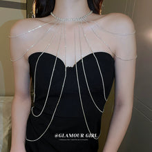Bridal Gown Exaggerated Tassel One-Piece Necklace