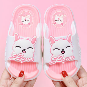 Soft Bottom Non Slip Cartoon Gundam Print Slippers