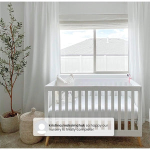 Delta 4-in-1 Convertible Baby Crib with Natural Legs