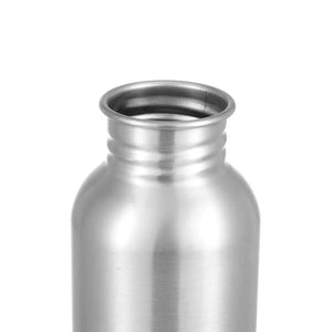 Stainless Steel Single Walled Metal Flask