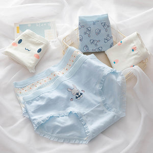 Seamless 5Pcs/Set Cotton Underwear