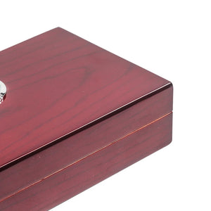 Cedar Wood Portable Cigar Box Humidor