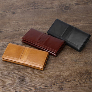 Leather  Long Multifunction Wallet