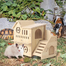 Solid Wood Hamster Nest Hiding House