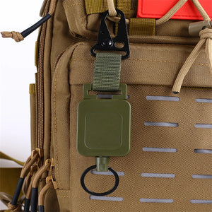 High Quality Steel Wire Retractable Multi-purpose Backpack Hooks