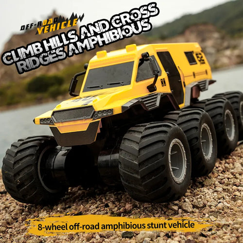 8x8 Off-road Amphibious Remote Control Stunt Vehicle