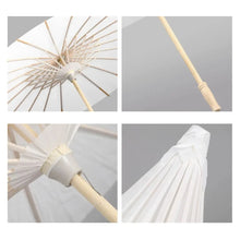 6PCS Paper Parasol 60/80cm