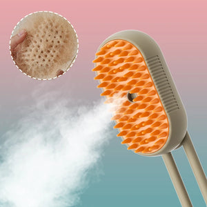 Hair Removal Steaming Pet Brush