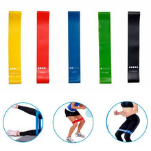 5Pcs/Set Yoga Resistance Rubber Bands