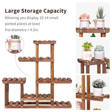 Wood Plant Shelves