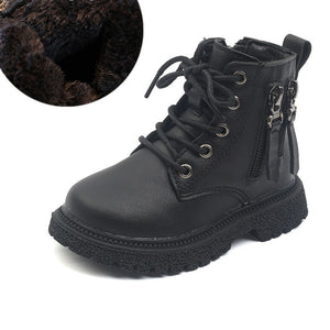 Rubber Sole Warm Cotton Ankle Boots