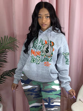 Printed Loose Hoodie