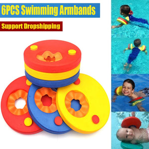 6PCS Foam Swim Discs Arm Bands